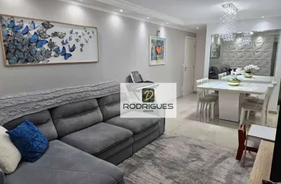 Apartamento à venda, 82m² por r$ 590.000 - vila léa - santo andré/sp