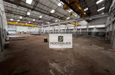 Galpão para alugar, 3700 m² por r$ 78.000,00/mês - vila nogueira - diadema/sp