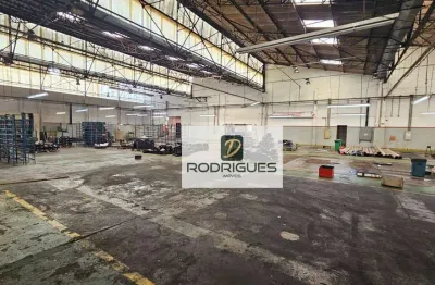 Galpão para alugar, 3700 m² por r$ 78.000,00/mês - vila nogueira - diadema/sp
