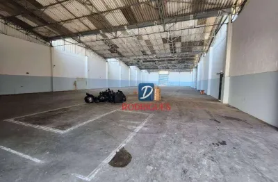 Galpão para alugar, 1709 m² por r$ 32.000,00/mês - serraria - diadema/sp