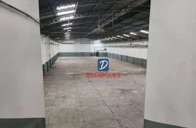 Galpão para alugar, 1500 m² por r$ 30.000,00/mês - jardim inamar - diadema/sp