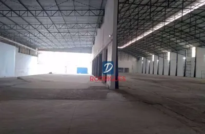 Galpão para alugar, 5445 m² por r$ 80.000/mês - jardim - santo andré/sp