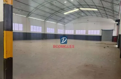 Galpão para alugar, 1500 m² por r$ 40.000,00/mês - jardim ruyce - diadema/sp
