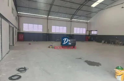 Galpão para alugar, 1500 m² por r$ 40.000,00/mês - jardim ruyce - diadema/sp