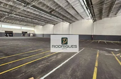Galpão para alugar, 3800 m² por r$ 65.573,01/mês - jardim ocara - santo andré/sp