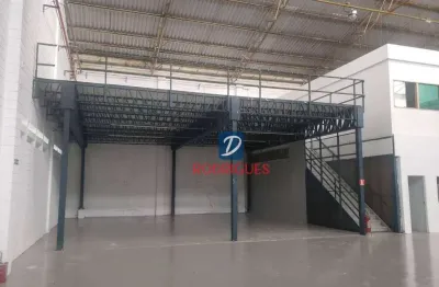 Galpão para alugar, 962 m² por r$ 41.500,00/mês - assunção - são bernardo do campo/sp