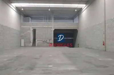 Galpão para alugar, 1025 m² por r$ 35.499,00/mês - vila são josé - diadema/sp