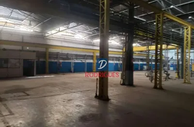Galpão, 6813 m² - venda por r$ 19.000.000,00 ou aluguel por r$ 95.000,00/mês - canhema - diadema/sp