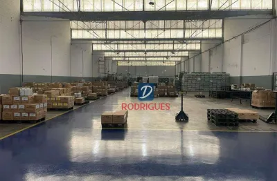 Galpão para alugar, 3200 m² por r$ 55.000,00/mês - jardim maria tereza - diadema/sp