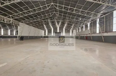 Galpão para alugar, 4395 m² por r$ 130.000,00/mês - campanário - diadema/sp