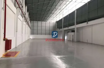 Galpão para alugar, 2300 m² - piraporinha - diadema/sp