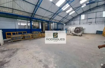 Galpão para alugar, 2500 m² por r$ 40.000,00/mês - vila santa luzia - são bernardo do campo/sp