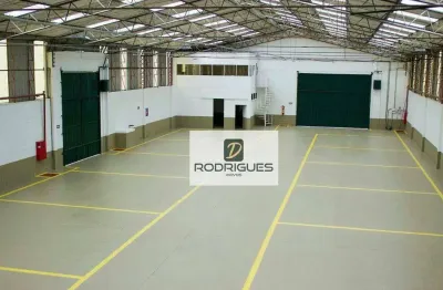 Galpão para alugar, 1350 m² por r$ 40.000,00/mês - rio grande - são bernardo do campo/sp