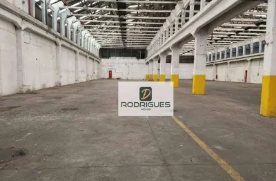 Galpão para alugar, 5000 m² por r$ 100.000,00/mês - vila água funda - são paulo/sp