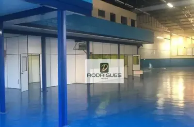 Galpão para alugar, 1000 m² por r$ 32.000,00/mês - planalto - são bernardo do campo/sp
