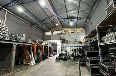 Galpão, 500 m² - venda por r$ 3.000.000,00 ou aluguel por r$ 15.000,00/mês - vila príncipe de gales - santo andré/sp