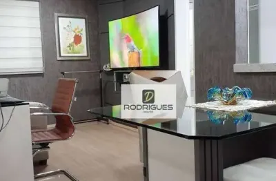 Studio com 1 dormitório à venda, 44 m² por r$ 385.000,00 - casa branca - santo andré/sp