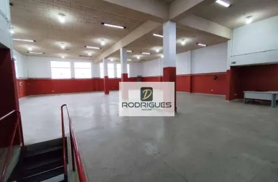 Galpão para alugar, 1044 m² por r$ r$ 22.000,00/mês - centro - diadema/sp