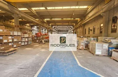 Galpão, 6133 m² - venda por r$ 25.000.000,00 ou aluguel por r$ 170.392,00/mês - parque oratório - santo andré/sp
