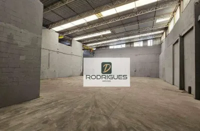 Galpão para alugar, 718 m² por r$ 15.500,00/mês - serraria - diadema/sp