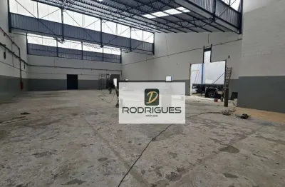 Galpão para alugar, 1074 m² por r$ 24.623,00/mês - vila conceição - diadema/sp