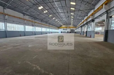 Galpão para alugar, 3761 m² por r$ 80.000,00/mês - campanário - diadema/sp