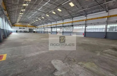 Galpão para alugar, 3761 m² por r$ 80.000,00/mês - campanário - diadema/sp
