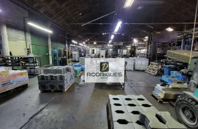 Galpão à venda, 3700 m² por r$ 8.000.000,00 - serraria - diadema/sp