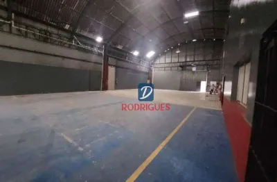 Galpão para alugar, 1000 m² por r$ 30.000,00/mês - paulicéia - são bernardo do campo/sp