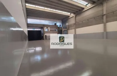 Galpão para alugar, 905 m² por r$ 28.000/mês - jardim portinari - diadema/sp