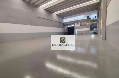 Galpão para alugar, 905 m² por r$ 28.000/mês - jardim portinari - diadema/sp