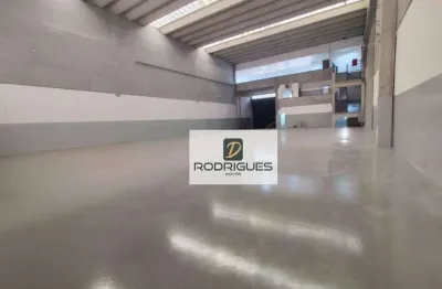 Galpão para alugar, 905 m² por r$ 28.000/mês - jardim portinari - diadema/sp
