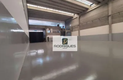 Galpão para alugar, 905 m² por r$ 28.000/mês - jardim portinari - diadema/sp
