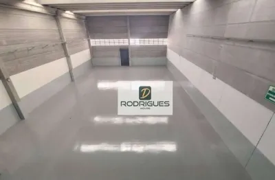 Galpão para alugar, 905 m² por r$ 28.000/mês - jardim portinari - diadema/sp