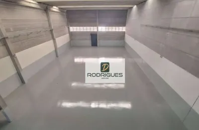 Galpão para alugar, 905 m² por r$ 28.000/mês - jardim portinari - diadema/sp