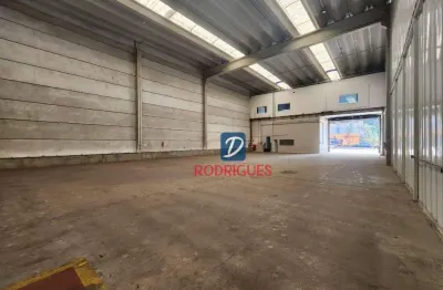 Galpão para alugar, 850 m² por r$ 29.754,00/mês - jardim ruyce - diadema/sp
