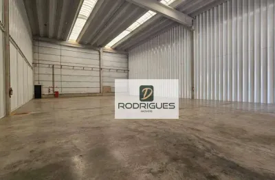 Galpão para alugar, 852 m² por r$ 28.000,00/mês - jardim ruyce - diadema/sp