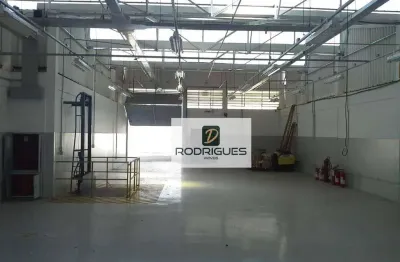 Galpão para alugar, 1301 m² por r$ 19.000,00/mês - jardim melo - são paulo/sp