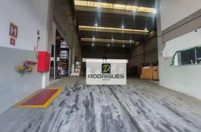 Galpão para alugar, 905 m² por r$ 28.000/mês - casa grande - diadema/sp