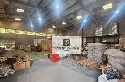 Galpão para alugar, 850 m² por r$ 12.000,00/mês - conceição - diadema/sp