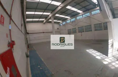 Galpão para alugar, 1514 m² por r$ 30.000/mês - centro - diadema/sp