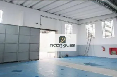 Galpão para alugar, 1372 m² por r$ 30.000,00/mês - jardim ruyce - diadema/sp
