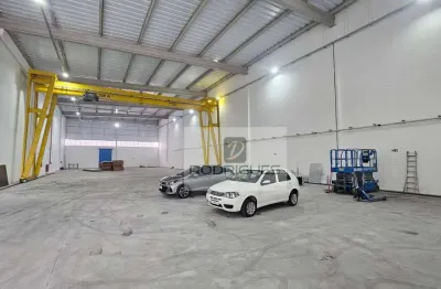 Galpão para alugar, 1544 m² por r$ 43.232,00/mês - planalto - são bernardo do campo/sp