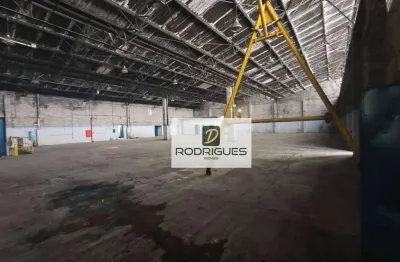 Galpão para alugar, 1760 m² por r$ 29.768,00/mês - vila conceição - diadema/sp