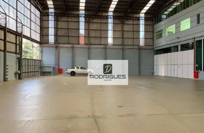 Galpão para alugar, 1394 m² por r$ 29.000,00/mês - vila nogueira - diadema/sp