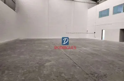 Galpão para alugar, 750 m² por r$ 25.000,00/mês - vila tanque - são bernardo do campo/sp