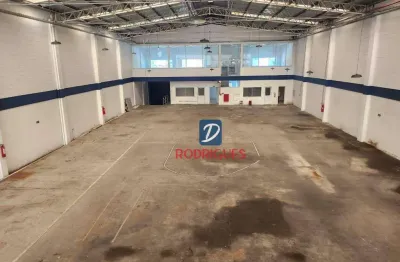 Galpão para alugar, 1069 m² por r$ 27.780,00/mês - jardim ruyce - diadema/sp