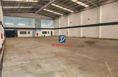 Galpão para alugar, 1069 m² por r$ 27.780,00/mês - jardim ruyce - diadema/sp