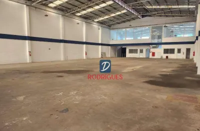 Galpão para alugar, 1069 m² por r$ 27.780,00/mês - jardim ruyce - diadema/sp