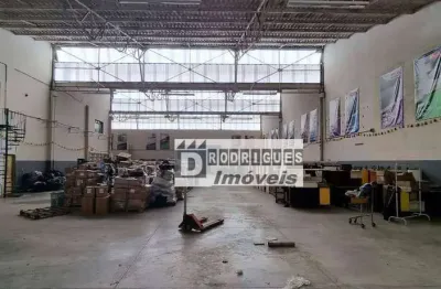 Galpão para alugar, 1622 m² por r$ 27.000,00/mês - serraria - diadema/sp